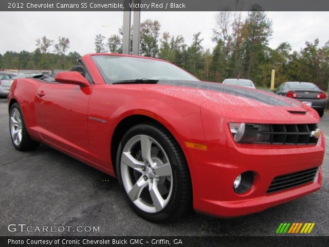 2012 Chevrolet Camaro SS Convertible in Victory Red