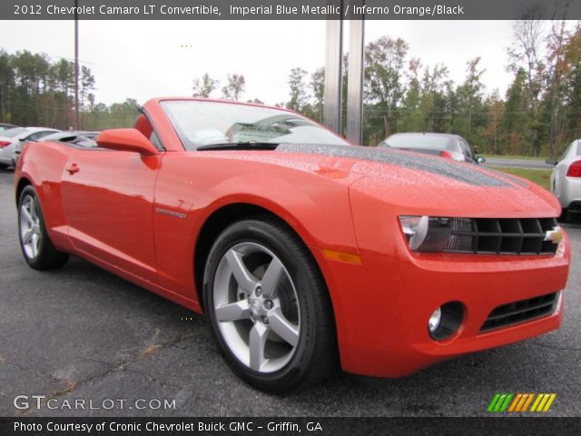 2012 Chevrolet Camaro LT Convertible in Imperial Blue Metallic
