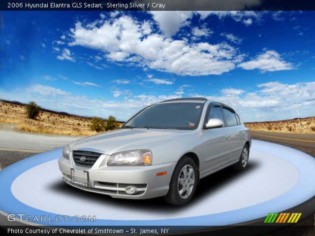 2006 Hyundai Elantra GLS Sedan in Sterling Silver