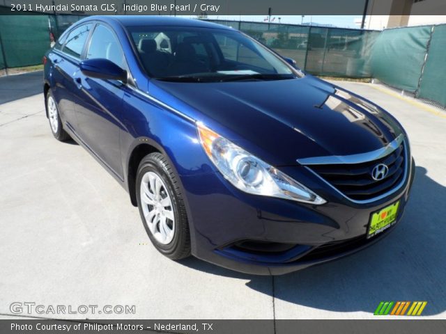 2011 Hyundai Sonata GLS in Indigo Blue Pearl