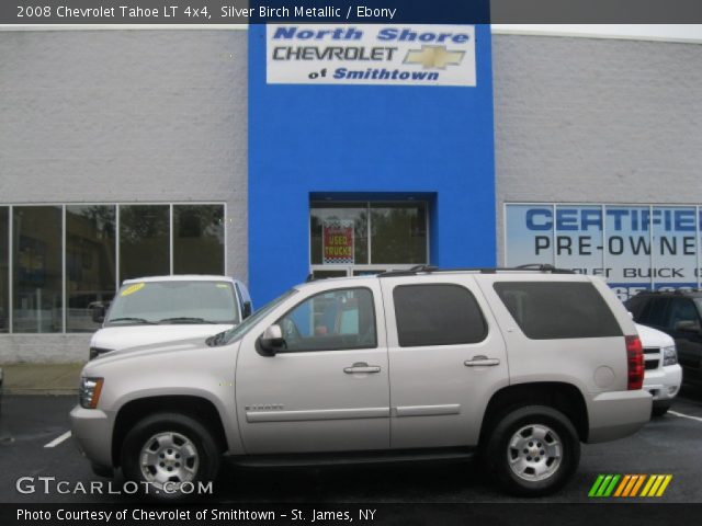 2008 Chevrolet Tahoe LT 4x4 in Silver Birch Metallic