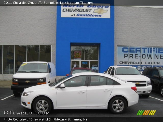 2011 Chevrolet Cruze LT in Summit White
