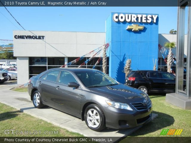 2010 Toyota Camry LE in Magnetic Gray Metallic