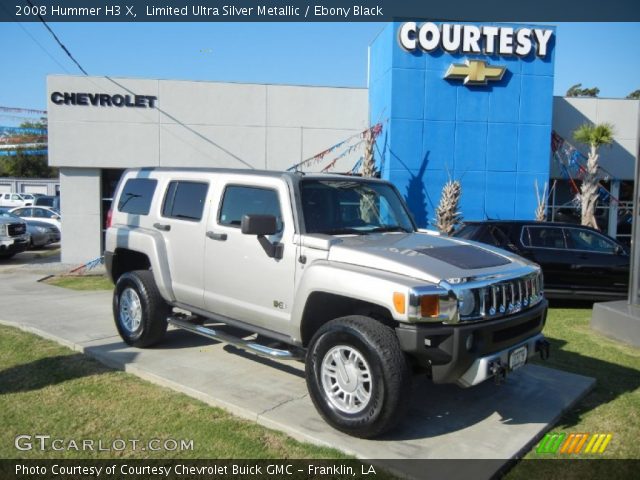 2008 Hummer H3 X in Limited Ultra Silver Metallic