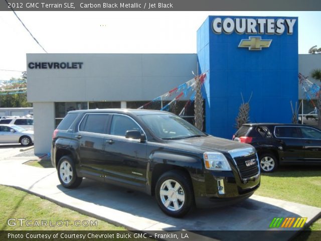 2012 GMC Terrain SLE in Carbon Black Metallic