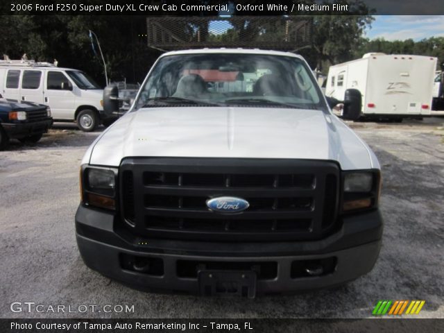 2006 Ford F250 Super Duty XL Crew Cab Commercial in Oxford White