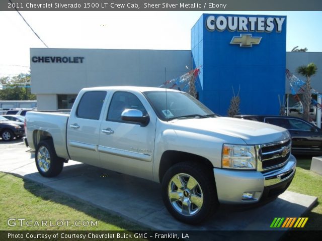 2011 Chevrolet Silverado 1500 LT Crew Cab in Sheer Silver Metallic