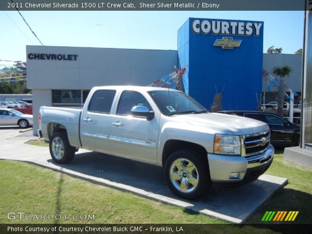 2011 Chevrolet Silverado 1500 LT Crew Cab in Sheer Silver Metallic