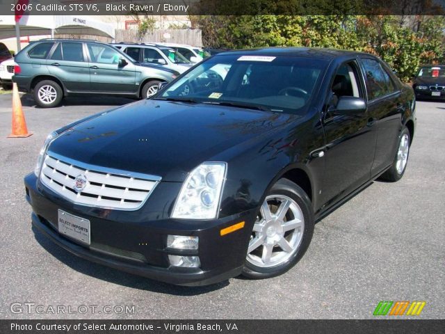 2006 Cadillac STS V6 in Black Raven