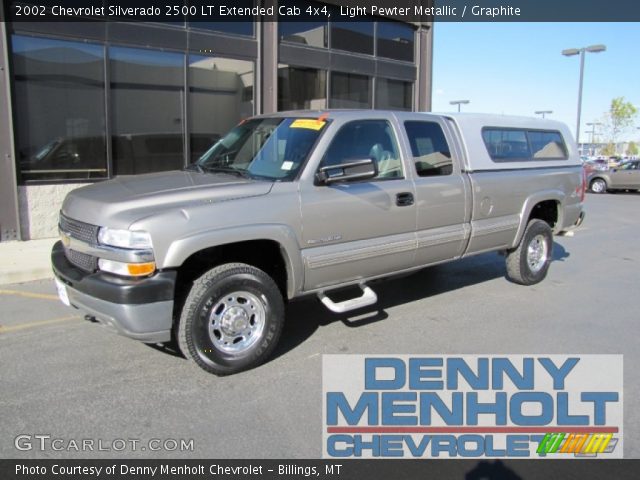 2002 Chevrolet Silverado 2500 LT Extended Cab 4x4 in Light Pewter Metallic