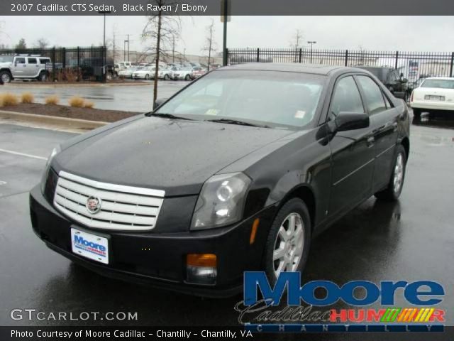 2007 Cadillac CTS Sedan in Black Raven