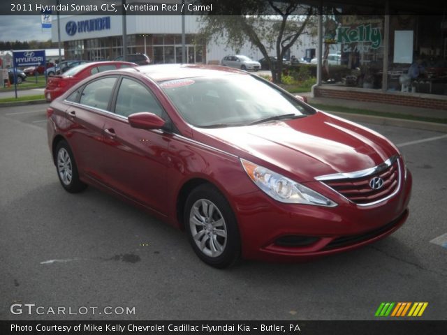2011 Hyundai Sonata GLS in Venetian Red