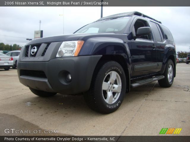 2006 Nissan Xterra SE in Midnight Blue Pearl
