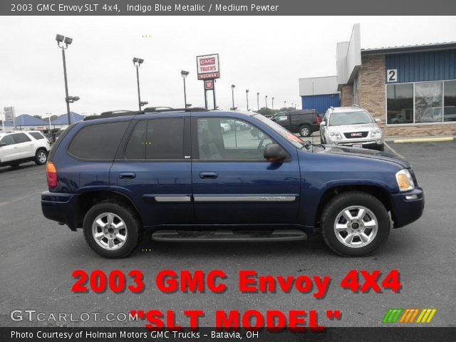 2003 GMC Envoy SLT 4x4 in Indigo Blue Metallic