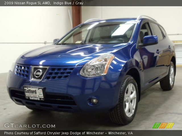 2009 Nissan Rogue SL AWD in Indigo Blue