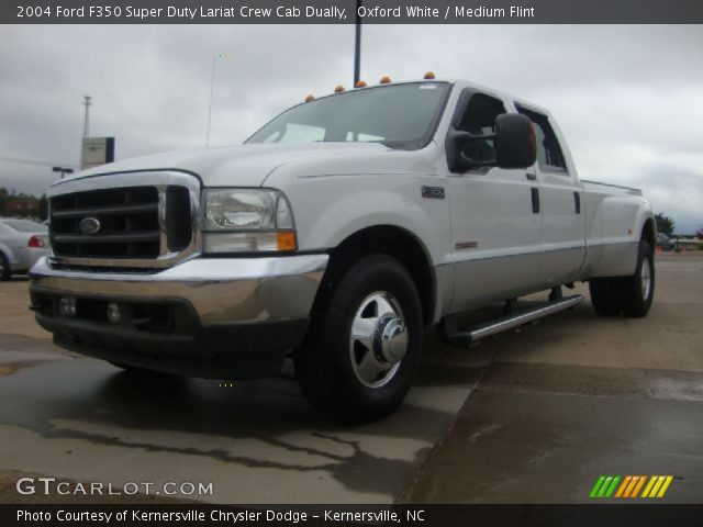 2004 Ford F350 Super Duty Lariat Crew Cab Dually in Oxford White