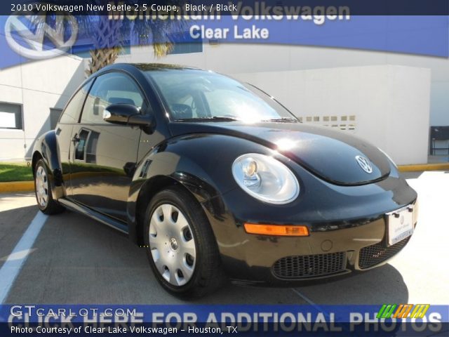 2010 Volkswagen New Beetle 2.5 Coupe in Black