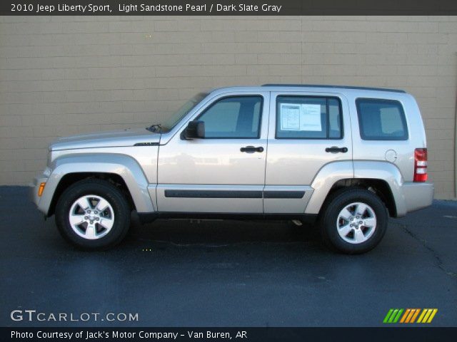 2010 Jeep Liberty Sport in Light Sandstone Pearl