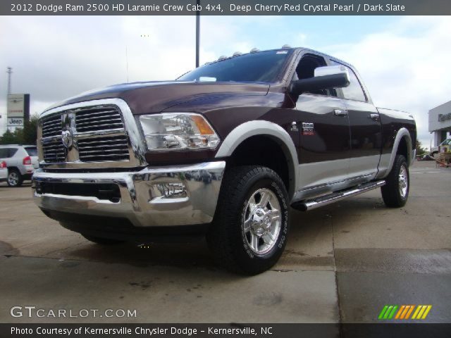 2012 Dodge Ram 2500 HD Laramie Crew Cab 4x4 in Deep Cherry Red Crystal Pearl