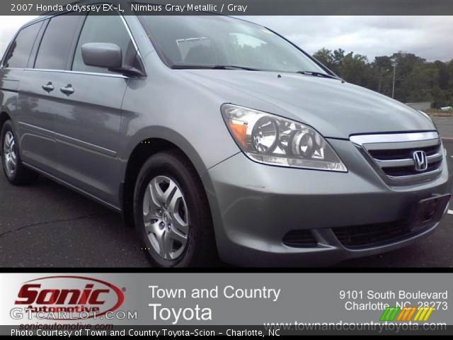 2007 Honda Odyssey EX-L in Nimbus Gray Metallic