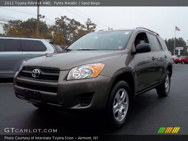 2011 Toyota RAV4 I4 4WD in Pyrite Metallic