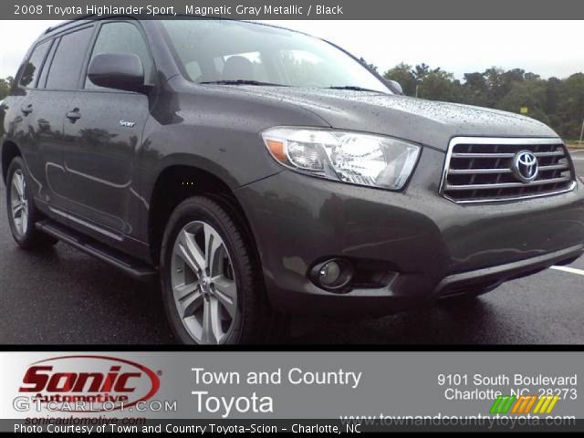 2008 Toyota Highlander Sport in Magnetic Gray Metallic