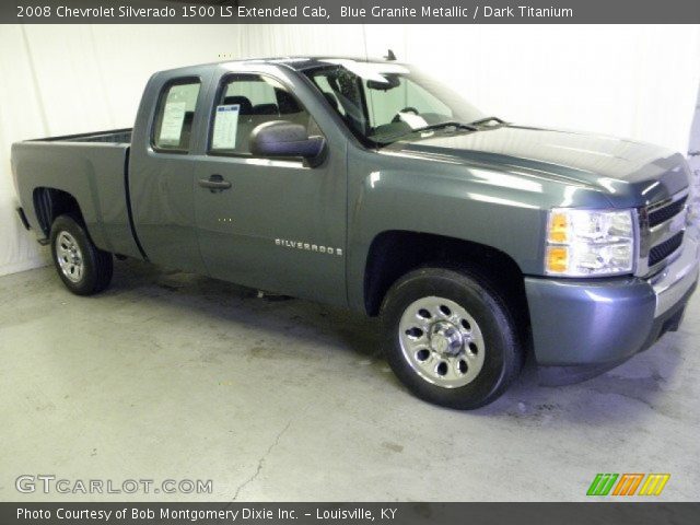 2008 Chevrolet Silverado 1500 LS Extended Cab in Blue Granite Metallic