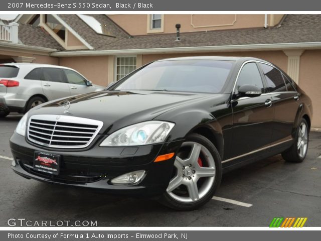 2007 Mercedes-Benz S 550 Sedan in Black