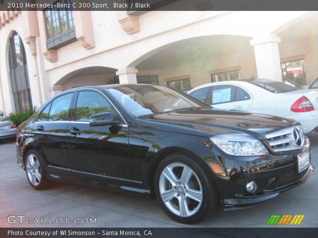2010 Mercedes-Benz C 300 Sport in Black