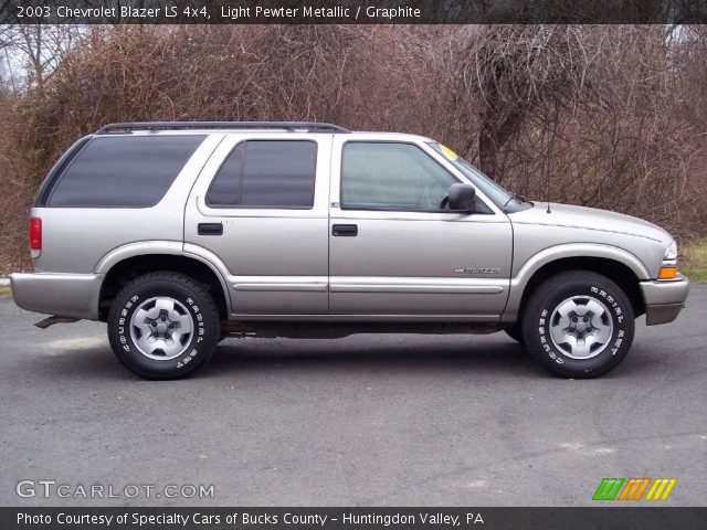 2003 Chevrolet Blazer LS 4x4 in Light Pewter Metallic