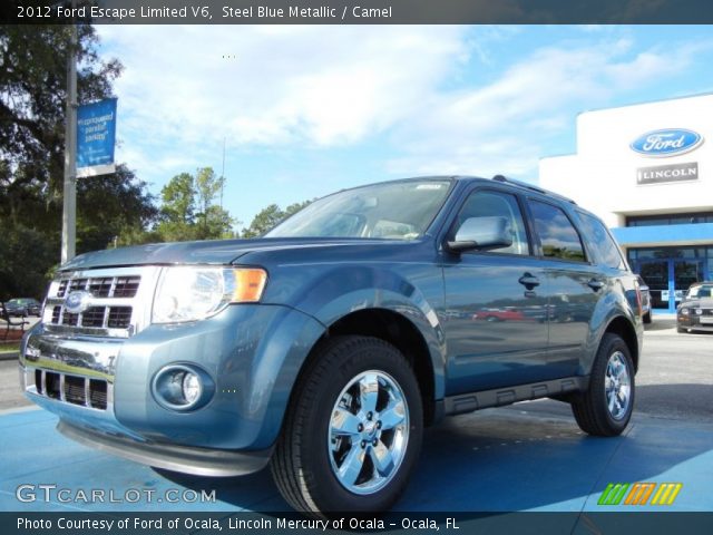 2012 Ford Escape Limited V6 in Steel Blue Metallic
