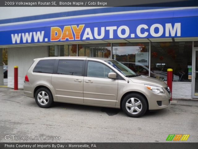 2009 Volkswagen Routan SE in Blonde Maple