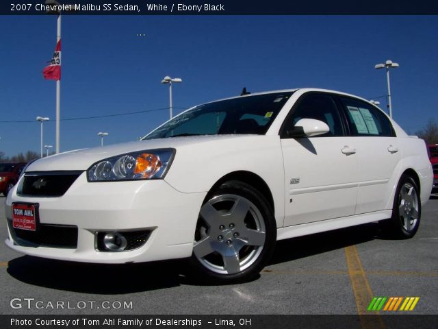 2007 Chevrolet Malibu SS Sedan in White