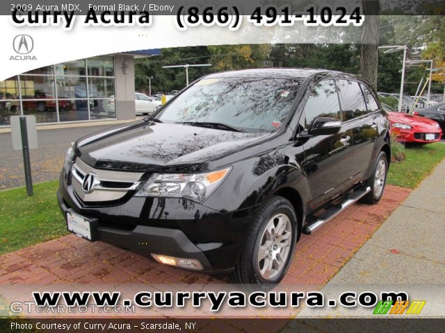 2009 Acura MDX  in Formal Black