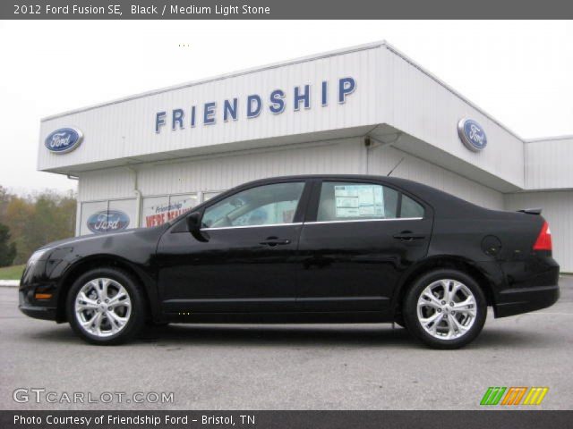 2012 Ford Fusion SE in Black