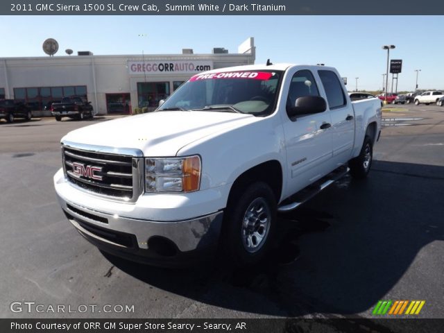 2011 GMC Sierra 1500 SL Crew Cab in Summit White