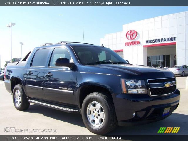 2008 Chevrolet Avalanche LT in Dark Blue Metallic