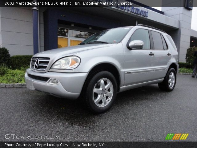 2003 Mercedes-Benz ML 350 4Matic in Brilliant Silver Metallic