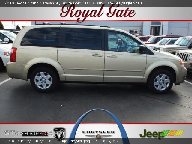 2010 Dodge Grand Caravan SE in White Gold Pearl