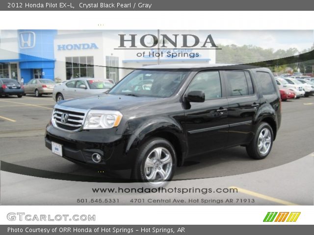 2012 Honda Pilot EX-L in Crystal Black Pearl