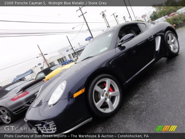 2006 Porsche Cayman S in Midnight Blue Metallic