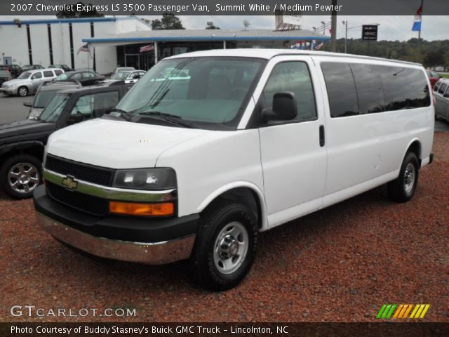 2007 Chevrolet Express LS 3500 Passenger Van in Summit White