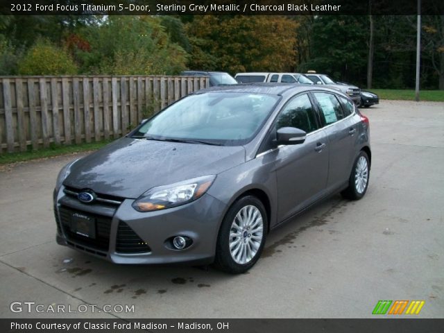 2012 Ford Focus Titanium 5-Door in Sterling Grey Metallic