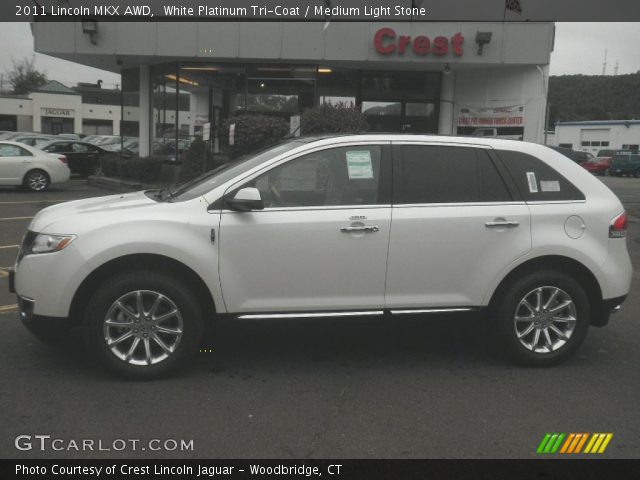 2011 Lincoln MKX AWD in White Platinum Tri-Coat