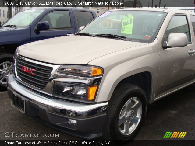 2009 GMC Canyon SLE Extended Cab in Silver Birch Metallic
