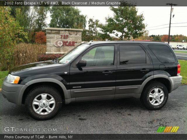 2002 Ford Escape XLT V6 4WD in Black Clearcoat