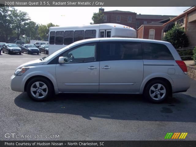 2008 Nissan Quest 3.5 S in Radiant Silver Metallic