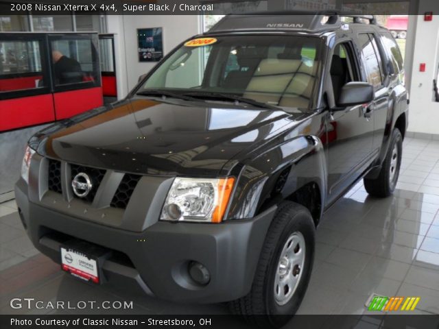 2008 Nissan Xterra X 4x4 in Super Black