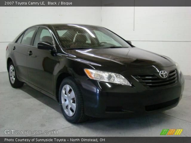 2007 Toyota Camry LE in Black