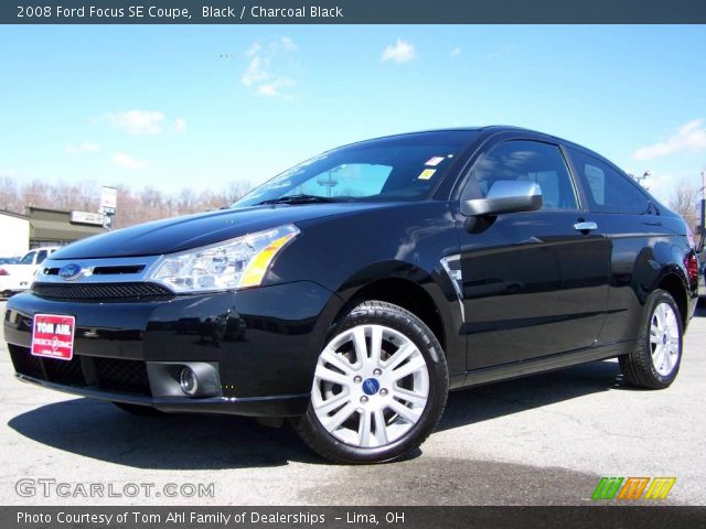 2008 Ford Focus SE Coupe in Black